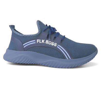 FLK BOSS Mens Excercise Running Sneakers Casual shoes Fashion Breathable Fast shoes Training sneakers for Men Tennis Trending sneakers for walking gym