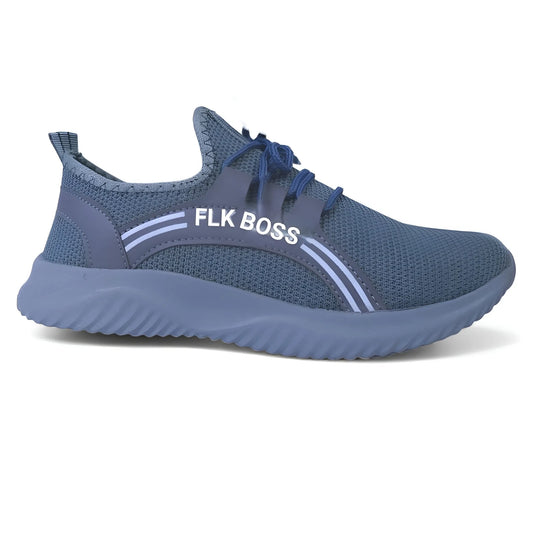 FLK BOSS Mens Excercise Running Sneakers Casual shoes Fashion Breathable Fast shoes Training sneakers for Men Tennis Trending sneakers for walking gym